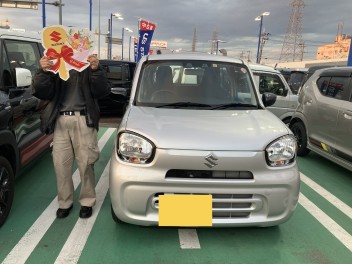 アルトご納車させていただきました！